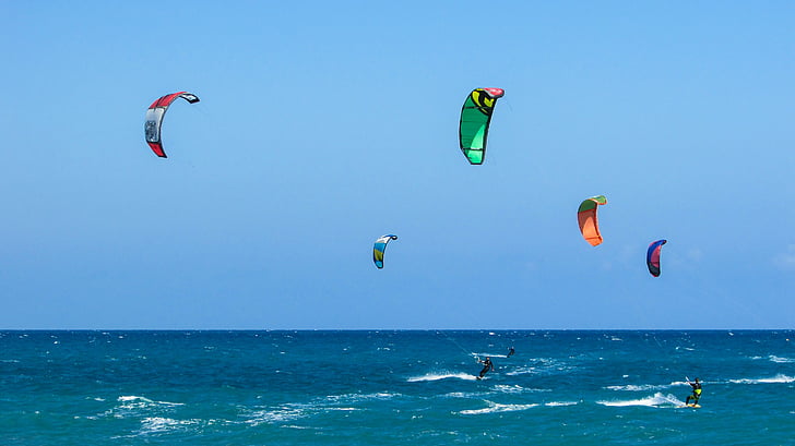 Kite, Surf, idrott, havet, Surfer, aktiva, Extreme