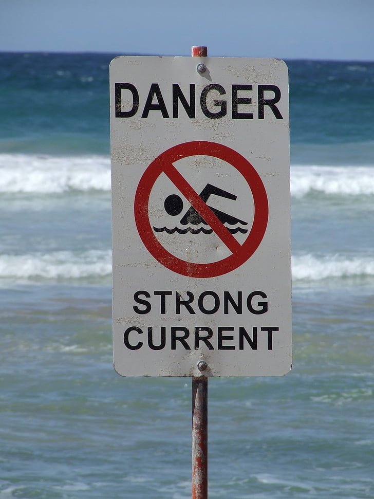tanda, bahaya, surfing, keselamatan, peringatan, berbahaya, bahaya