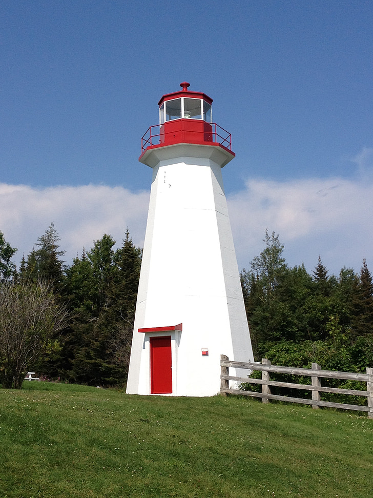 Lighthouse, Canada, landskab