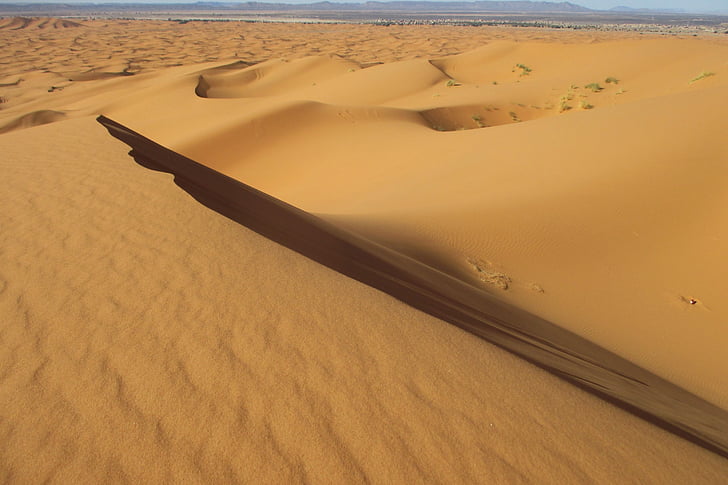 пісок, Сахара, пустеля, Структура, Дюна