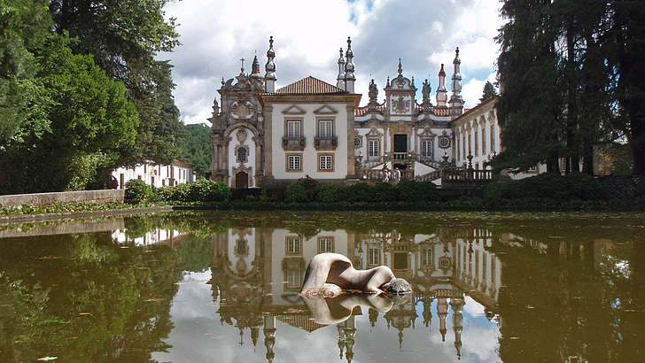 Mateus, Casa, Pałac, Villa real, Portugalia, Architektura, Portugalski