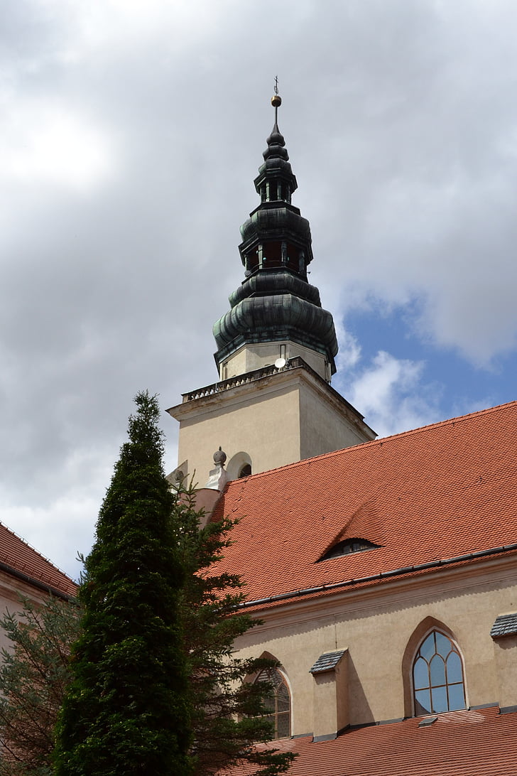 tower, monastery, henryków