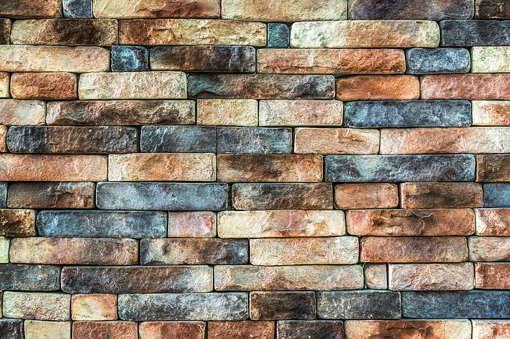 dinding, Damme, dinding batu, pola, tekstur, latar belakang, batu
