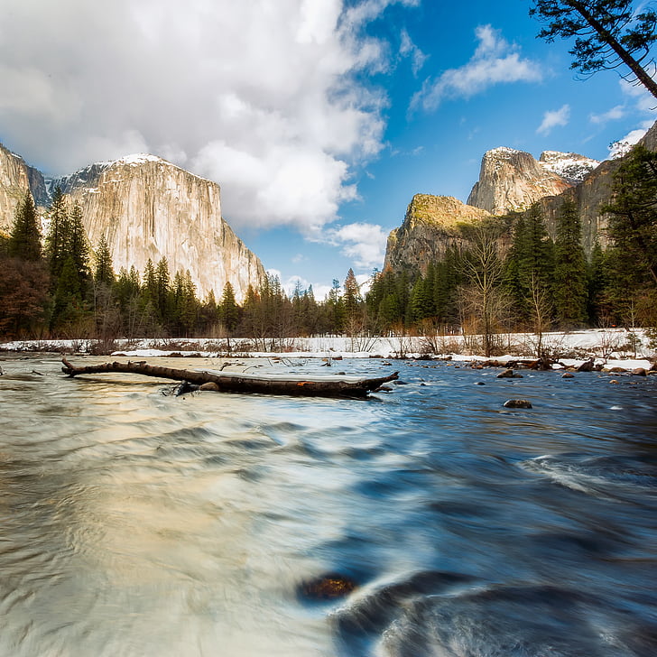 Yosemite, Nacionālais parks, California, tūrisms, kalni, ieleja, pļavas
