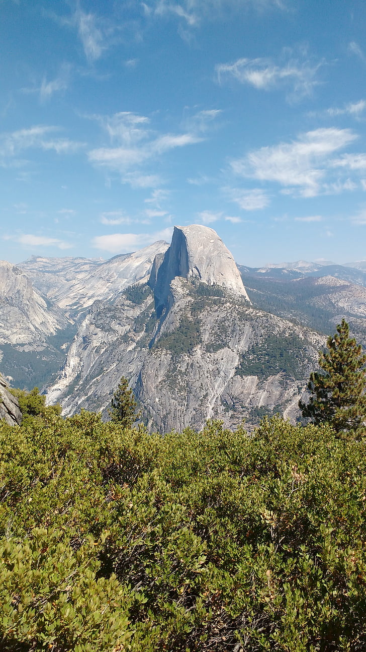 Yosemite, halvparten, dome