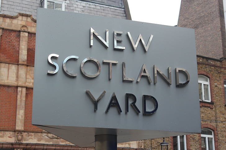 Scotland yard, Anglie, Londýn, policie, Spojené království, britské, Westminster