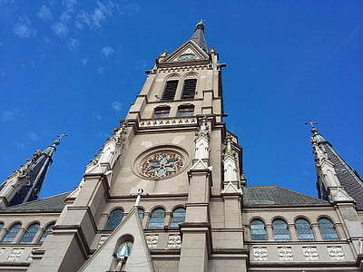 Церковь, Кафедральный собор, Архитектура, Исторический город, фасад, Старый