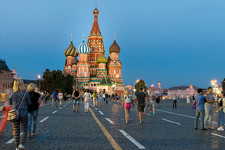 Moskou, Rode plein, Rusland, Toerisme, Sovjet-Unie, monument, Museum