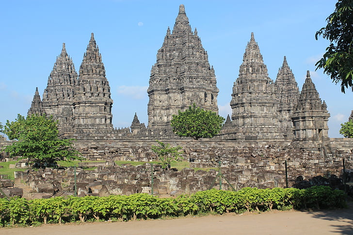 historiallisia rakennuksia, Prambanan, Yogyakarta