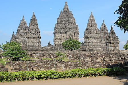 történelmi épületek, Prambanan, Yogyakarta