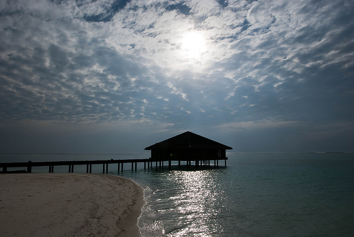 the scenery, the sea, sky