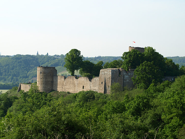 hrad, město blankenberg, historicky