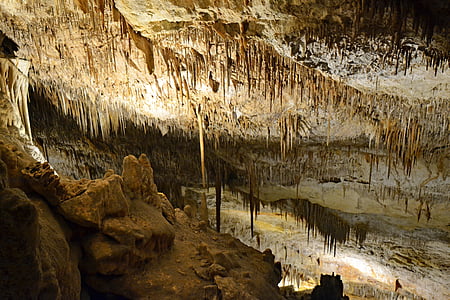 Cuevas del Drach, Mallorca, Balearerna, Spanien, Holiday, platser av intresse, Cave