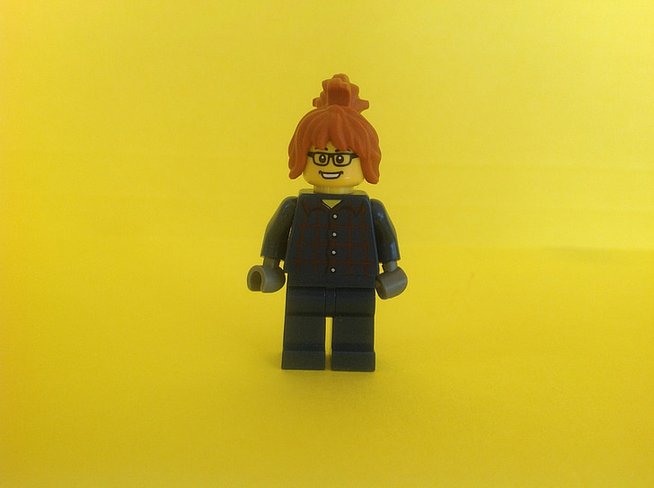 woman, toy, glasses