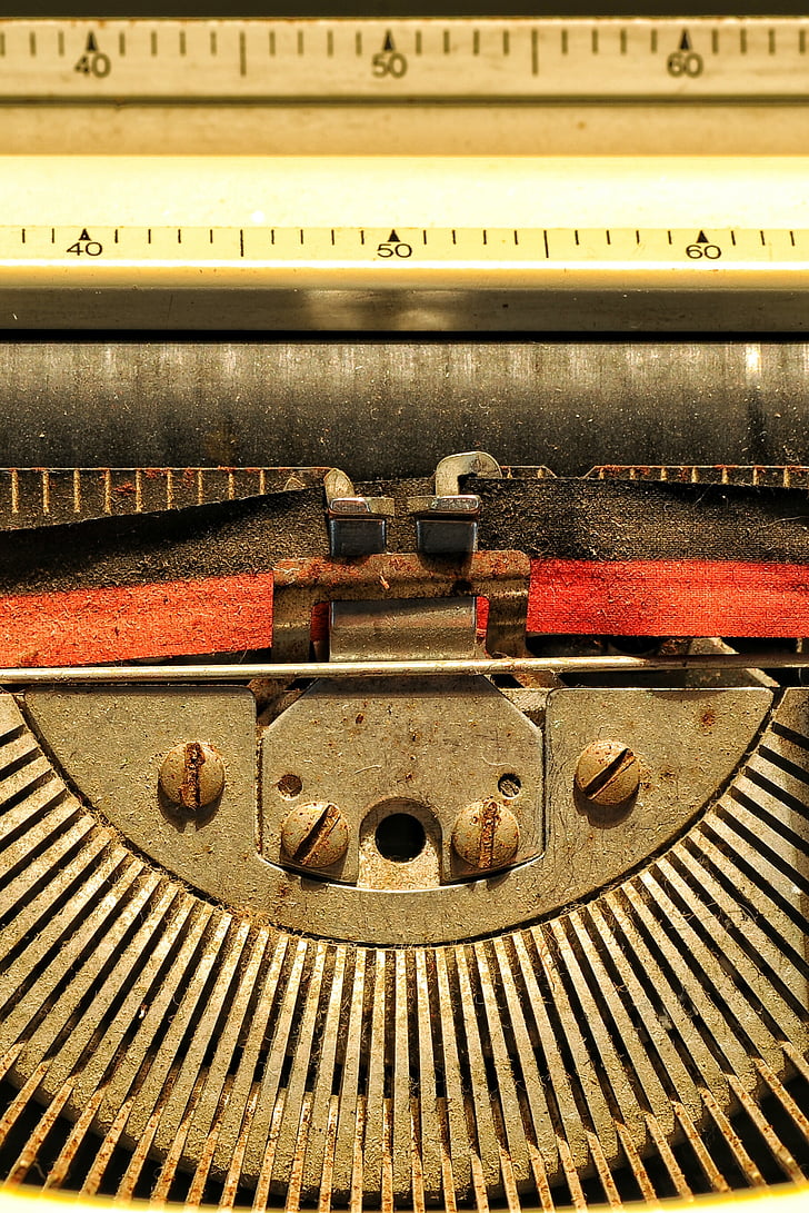 letters, texture, writing, machine, roller, poetry, ink