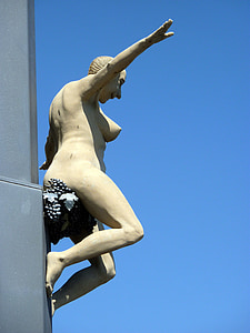 Peter lenk, skulptur, Friedrichshafen, steder av interesse, Tyskland, historie, kultur