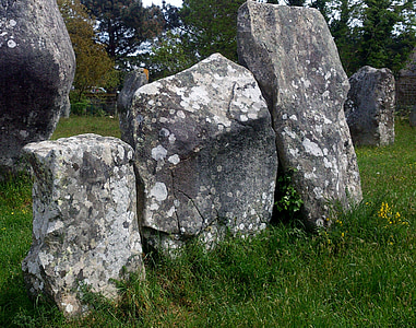 камни, Бретань, Мегалитическая, мегалитические, древние, Бретань, Карнак