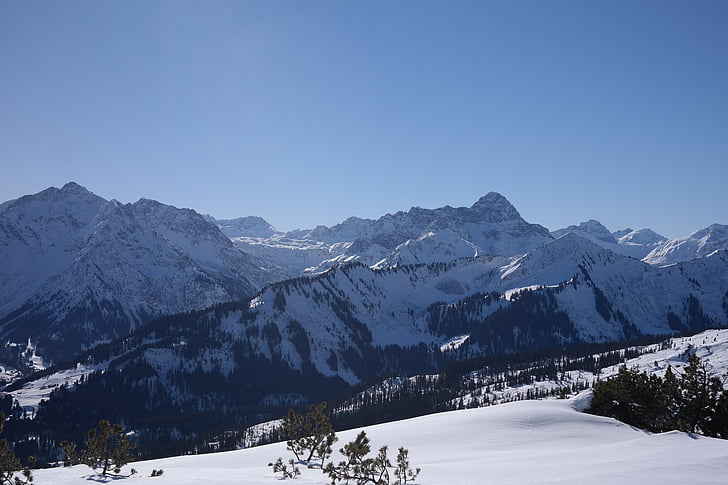 backcountry lyžování, Aries stone, lyže, prohlídka, Zimní sporty, Zimní, lyžování