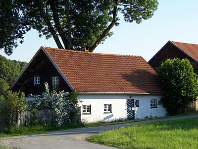 Bayerbach, kulturarv, monument, Tyskland, bygning, hus, facade