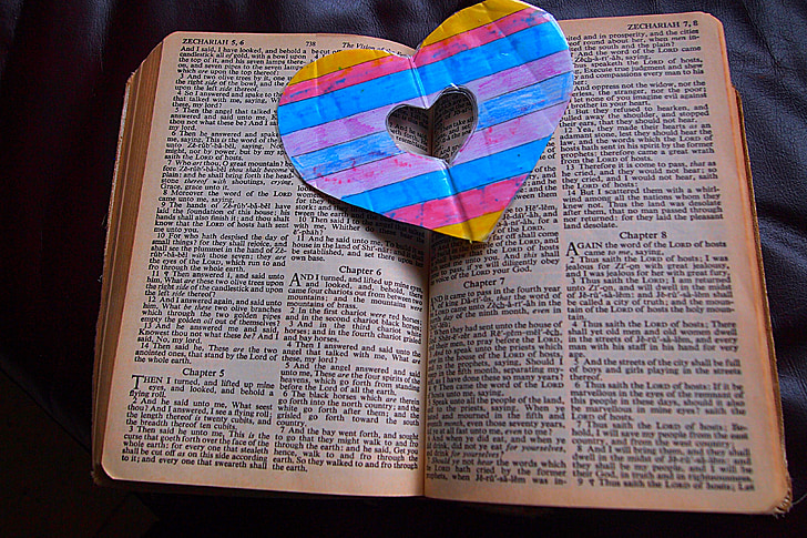 Bibelen, Christian, tro, Læs, Book mark, bogmærke, hjertet af