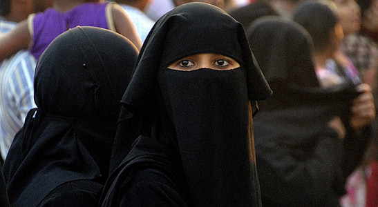 jeune fille, musulmane, robe, femme, religion, Islam, femelle