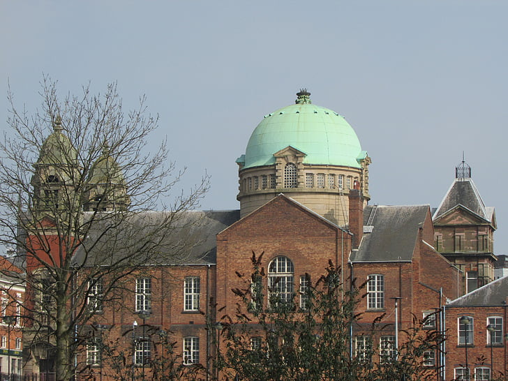 Velká Británie, Anglie, budova, Wolverhampton