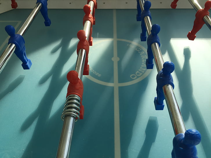 tischfussball, töggele, fusballkasten, play, fun