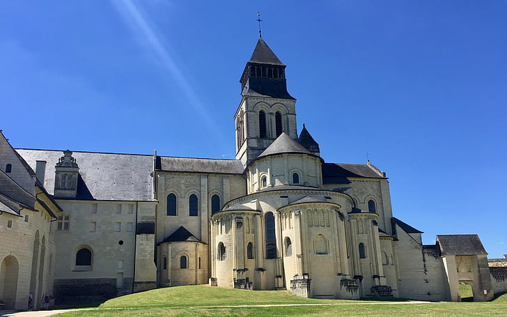 Abbaye, Touraine, Fontevraud, patrimoine