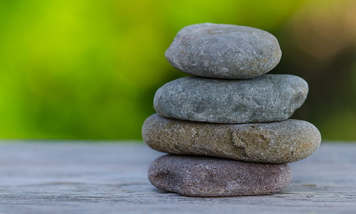 echilibru, esoterik, chiar şi, pietricele, Spa, spirituale, pietre