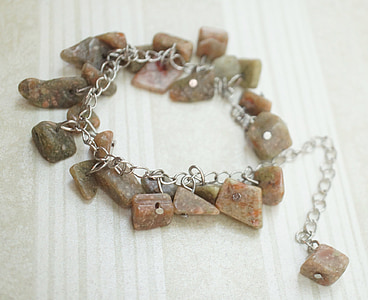 autumn jasper, jasper, tan beaded, bead, bracelet, anklet, stone