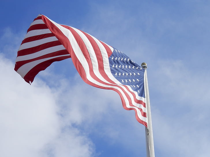 amerikai zászló, valódi színek, Patriot