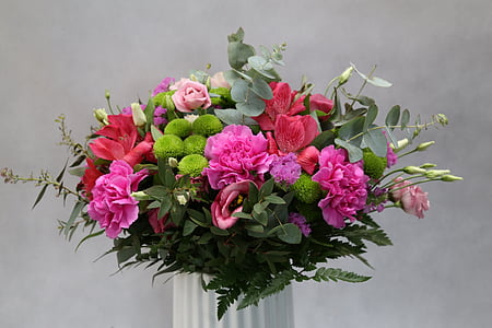 fleurs, bouquet, magasin de fleurs, décoration, composition, bouquet de fleurs, bouquet de fleurs
