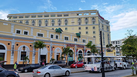 sokak, mimari, Porto Riko, San juan, eski, İspanyolca