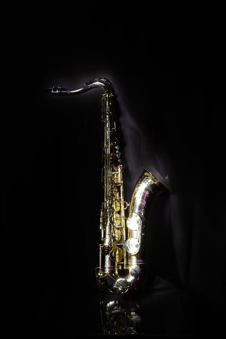Saxo, tenor, jazz, instrument muzical, muzica
