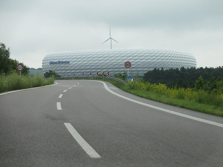 Allianz-areena, FC bayern München, Jalkapallo, saksa, Fussball