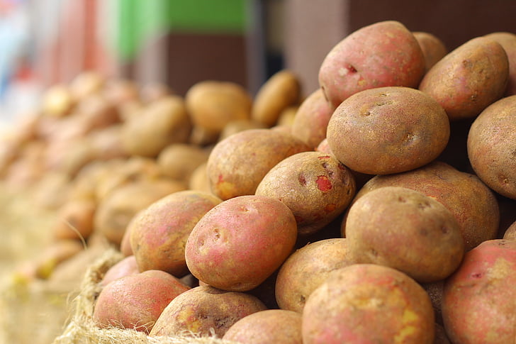 картофель, Выращивание, фрукты, урожай, Колумбия, фрукты и овощи