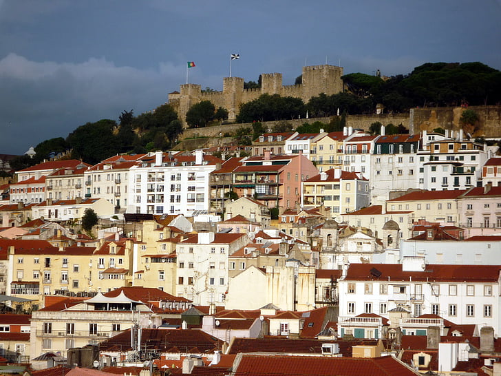Λισαβόνα, Πορτογαλία, αρχιτεκτονική, Lisboa, Ευρώπη, πόλη, Πορτογαλικά
