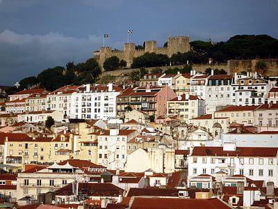Lisabonská, Portugalsko, Architektúra, Lisboa, Európa, mesto, portugalčina