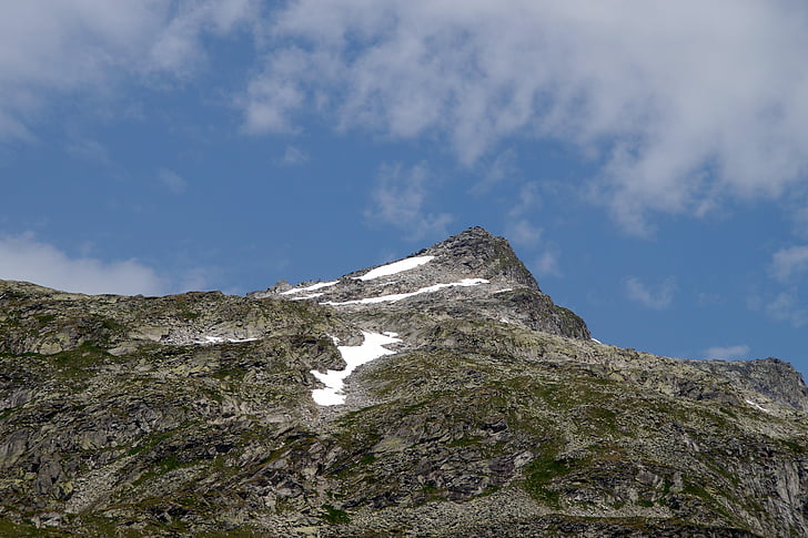 Summit, Vysoké Taury, Hora, hory, alpské, krajina