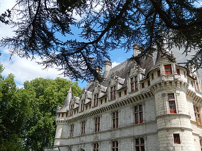 Château d'ussé, slottet, slottet, Frankrike, arkitektur, Chateau, historiske