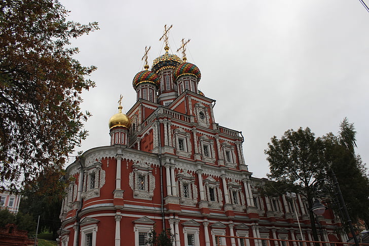 dome, russia, crosses, cathedral
