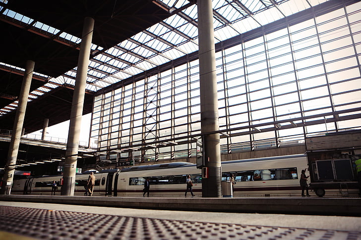 Tren İstasyonu, trenler, Demiryolu, istasyonu, ulaşım, seyahat, Demiryolu