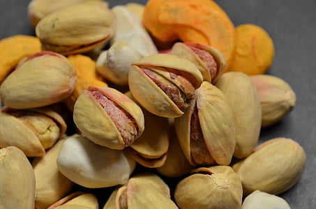 pimpernoten (pistaches), noten, voedsel, snack, droog, vruchten, zoute