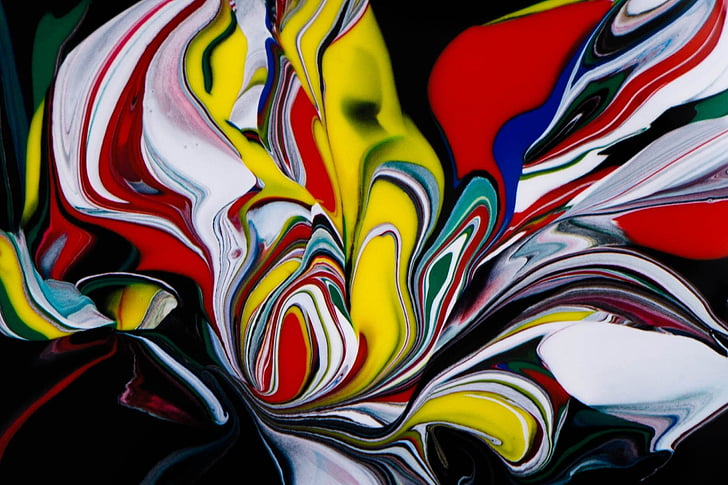 abstract, kleurrijke, illusie, achtergrond, patroon, Futuristische, sjabloon