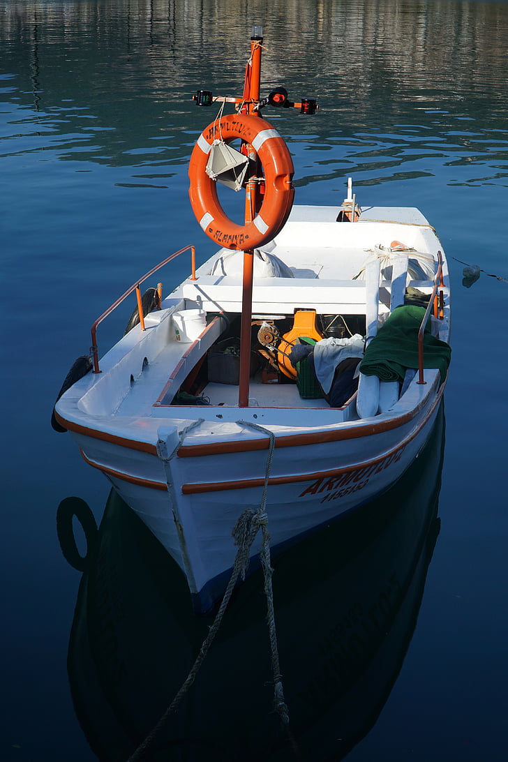 Boot, Marine, Wasser, Reflexion, Hafen, Turkei, Küste