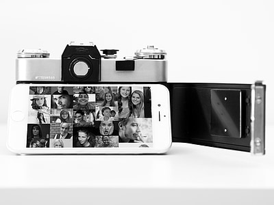iPhone, iOS, iPhoto, smartphone, elegant, fons, àlbum
