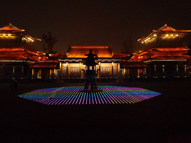 Hangzhou, China, Tempel