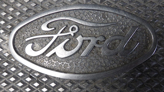 Ford, logo, plāksne, Oldtimer, automobiļu, Automātiska, transportlīdzekļa