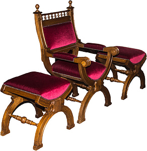 křeslo, stolička, čalounění, Sit, nábytek, křeslo, staromódní