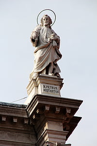 façade de stuc, chiffres, stuc, statue de, figure Pierre, façade, Historiquement